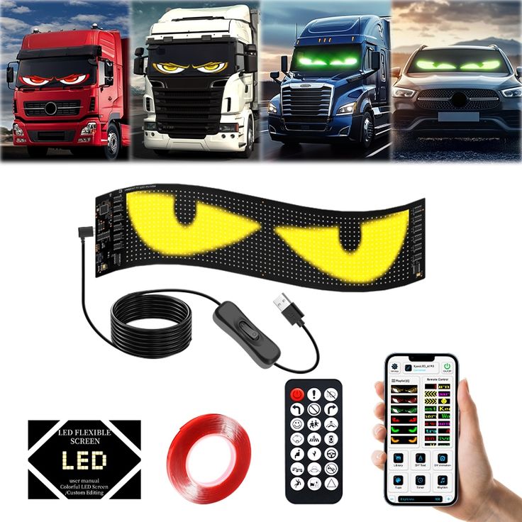 پنل ماتریکس LED منعطف مدل اصلی
